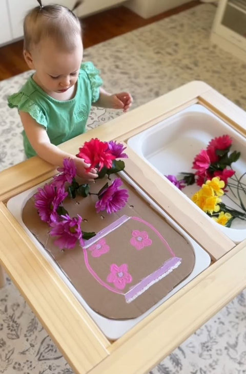 Embracing Nature: A Simple Sensory Bin Activity for Toddlers